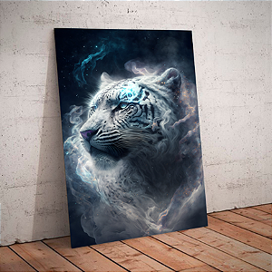 Quadro decorativo - Arte digital Tigre alma selvagem