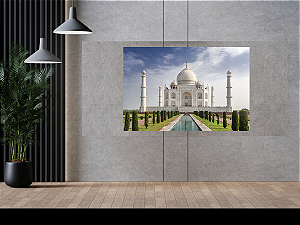 Quadro decorativo - Taj Mahal: Uma Maravilha do Mundo