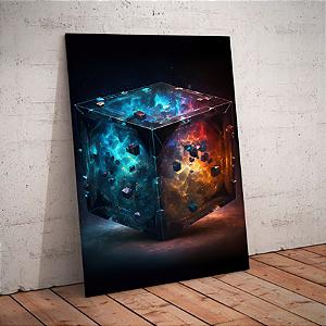 Quadro decorativo - Tesseract o poder cósmico