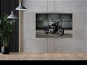 Quadro decorativo - Motocicleta Triumph Bonneville