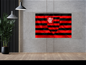 Quadro decorativo - Clube de Regatas do Flamengo brasão