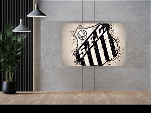 Quadro decorativo - Santos Futebol Clube brasão