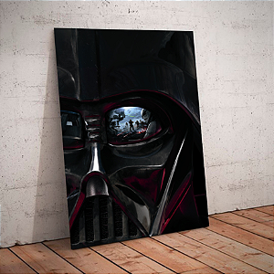 Quadro decorativo - Capacete Darth Vader