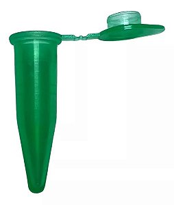 Microtubo de Centrifugação Pino 0,9ml Verde C/ 10.000 Unidades