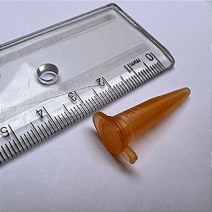 Microtubo Tipo Eppendorf 0,38ml Pacote com 3.000 Unidades - Laranja ARKA