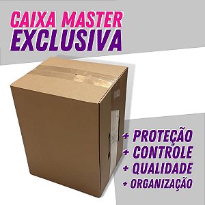 Caixa de Papelão - Medidas 52x42x70 Centímetros - Caixa Mãe P/100 Caixas (Nº2)
