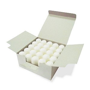 Cartucho de Celulose para Extrator Soxhlet com 25 peças - Medida: 25x80mm