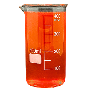 Copo Bequer de Vidro Boro 3.3 Forma Alta (Berzelius) Graduado: 400ml