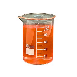 Copo Bequer de Vidro Boro 3.3 Forma Baixa (Griffin) Graduado: 100ml