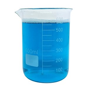 Copo Bequer de Vidro Boro 3.3 Forma Baixa (Griffin) Graduado: 600ml