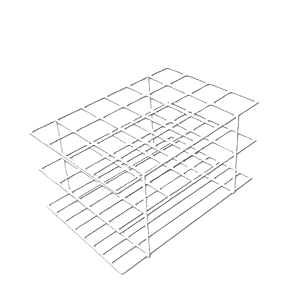 Estante Suporte Para Tubo de Ensaio 13mm 24 Tubos - 10 Unidades