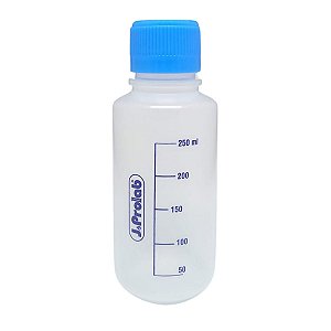 Frasco Reagente Plástico Graduado - 250ml