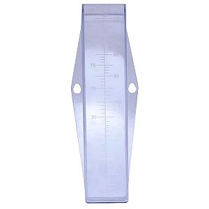 Kit com 10 Pluviômetro Plástico 130mm