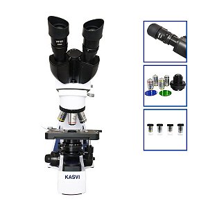 Microscópio Binocular Ótica Infinita K55-OIB