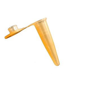 Microtubo 0,38ml Laranja - 1000 Unidades