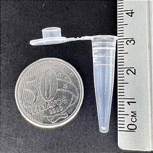 Microtubo 0,3ml (0,32ml) Incolor - 3000 Unidades