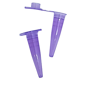 Microtubo 0,3ml (0,32ml) Lilás - 2000 Unidades