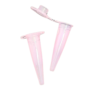 Microtubo 0,3ml (0,32ml) Rosa Bebê - 3000 Unidades