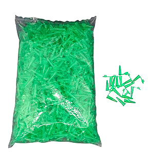 Microtubo 0,3ml (0,32ml) Verde - 5000 Unidades