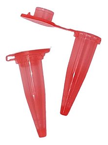 Microtubo 0,4ml Vermelho - 1000 Unidades