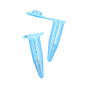 Microtubo 0,5ml Azul - 5000 Unidades - GLOBAL TRADE