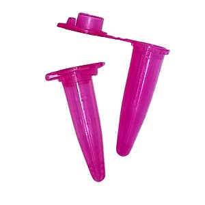 Microtubo 0,5ml Pink - 1000 Unidades - Ociplex