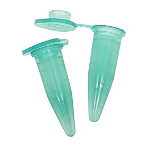 Microtubo 0,5ml Plus Com 500 Unidades - Verde