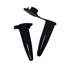 Microtubo 0,5ml Preto Fechado - 1000 Unidades - Ociplex