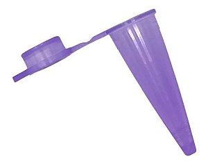 Microtubo 0,65ml Lilás - 1000 Unidades