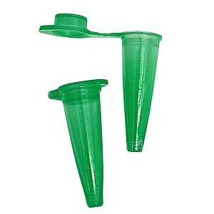 Microtubo 0,78ml Verde - 500 Unidades