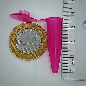 Microtubo 0,9ml Pink - 500 Unidades