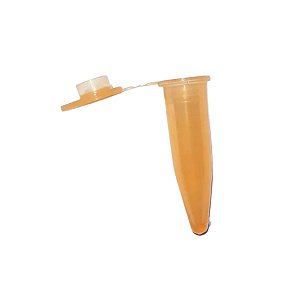 Microtubo 1,5ml Laranja - 1000 Unidades