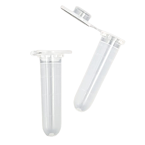 Microtubo 2,0ml Plus Incolor - 500 Unidades