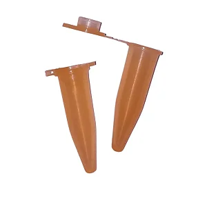 Microtubo de Centrifugação 1,0ml Laranja Pacote com 10.000 Unidades