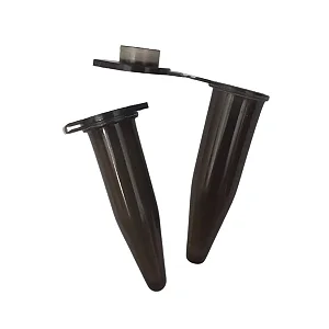 Microtubo de Centrifugação 1,0ml Preto Translucido Pacote com 5000 Unidades
