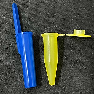 Microtubo de Centrifugação Pino 0,9ml Amarelo C/ 20.000 Unidades