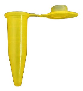 Microtubo de Centrifugação Pino 0,9ml Amarelo C/ 5000 Unidades