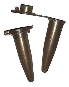 Microtubo de Centrifugação Tipo Eppendorf Cap. 0,5ml - Dourado - 3000 Unidades
