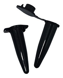 Microtubo de Centrifugação Tipo Eppendorf Cap. 0,5ml - Preto Fechado - 10.000 Unidades
