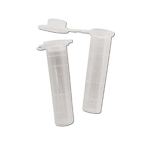 Microtubo Flaconete 2,7ml Interno 3,0ml Externo Pacote Com 500 Unidades - Incolor