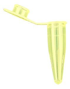 Microtubo Flaconete Capsula 0,2ml Amarelo C/ 20.000 Unidades