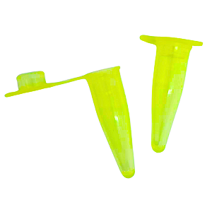 Microtubo Flaconete Capsula 0,2ml Amarelo C/ 5.000 Unidades
