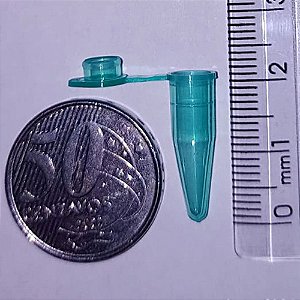 Microtubo Flaconete Capsula 0,2ml Verde C/ 5.000 Unidades