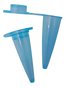 Microtubo Flaconete Tipo Epp 0,65ml Pacote com 5.000 Unidades - Azul
