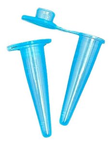 Microtubo Mini Flaconete 0,38ml Tipo Epp 2.000 Unidades - Azul