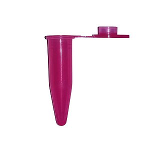 Microtubo Mini Flaconete Tipo Eppendorf 0,85ml - Pink - 1000 Unidades