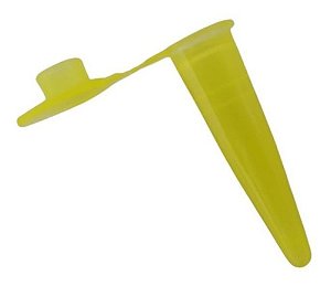 Microtubo Tipo Eppendorf 0,38ml Int. Pacote com 5.000 Unidades Amarelo