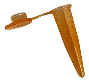 Microtubo Tipo Eppendorf 0,38ml Pacote com 10.000 Unidades - Laranja ARKADI