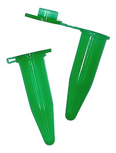 Microtubo Tipo Eppendorf 1,0ml Int. Pacote com 1.000 Unidades - Verde