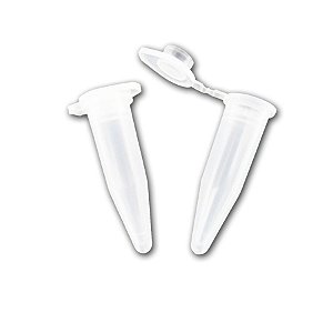 Microtubo Tipo Eppendorf 1,0ml Int. Pacote com 500 Unidades - Incolor